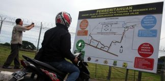 Rute Pengalihan Kendaraan Bandara Membingungkan