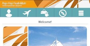 Aplikasi Android Raja Haji Fisabilillah Airport