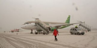 Landasan Bandara Adisutjipto Telah Dibersihkan
