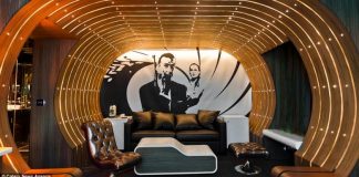 Wow, Kamar Hotel Ini Bertemakan “James Bond”