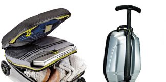 Kenalkan Koper Masa Depan yang Dilengkapi Dengan Scooter