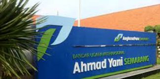 Bandara Ahmad Yani Tergenang Banjir