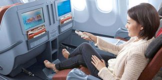 Hiburan Di Dalam Pesawat