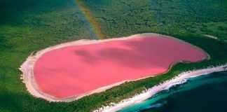 Melihat Kecantikan Danau Hiller, Danau Pink di Australia
