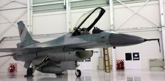 Pesawat F-16 Terbakar di Lanud Halim Pagi Tadi