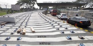 Proyek Kereta Api Bandara Tertuda Akibat Jaringan Pipa Jebol