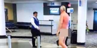 Pria Ini Nekat Telanjang di Bandara AS