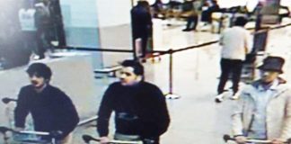 Pelaku Bom Bandara Brussels Belgia Tertangkap Kamera Pengawas