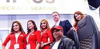 AirAsia Gunakan Kursi Slimline Buatan Mirus Pertama di Dunia