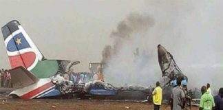 Sebuah Pesawat di Sudan Tabrak Truk Pemadam Kebakaran
