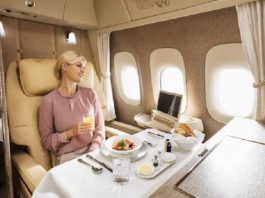 Terinspirasi Mercedes Benz Emirates Perkenalkan Kabin First Class B777