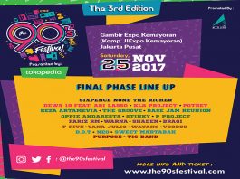 Nostalgia Bareng Musik 90-an di The 90’s Festival