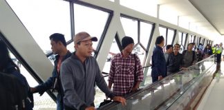 Kini Bandara Internasional Adisutjipto Yogyakarta Punya Travelator