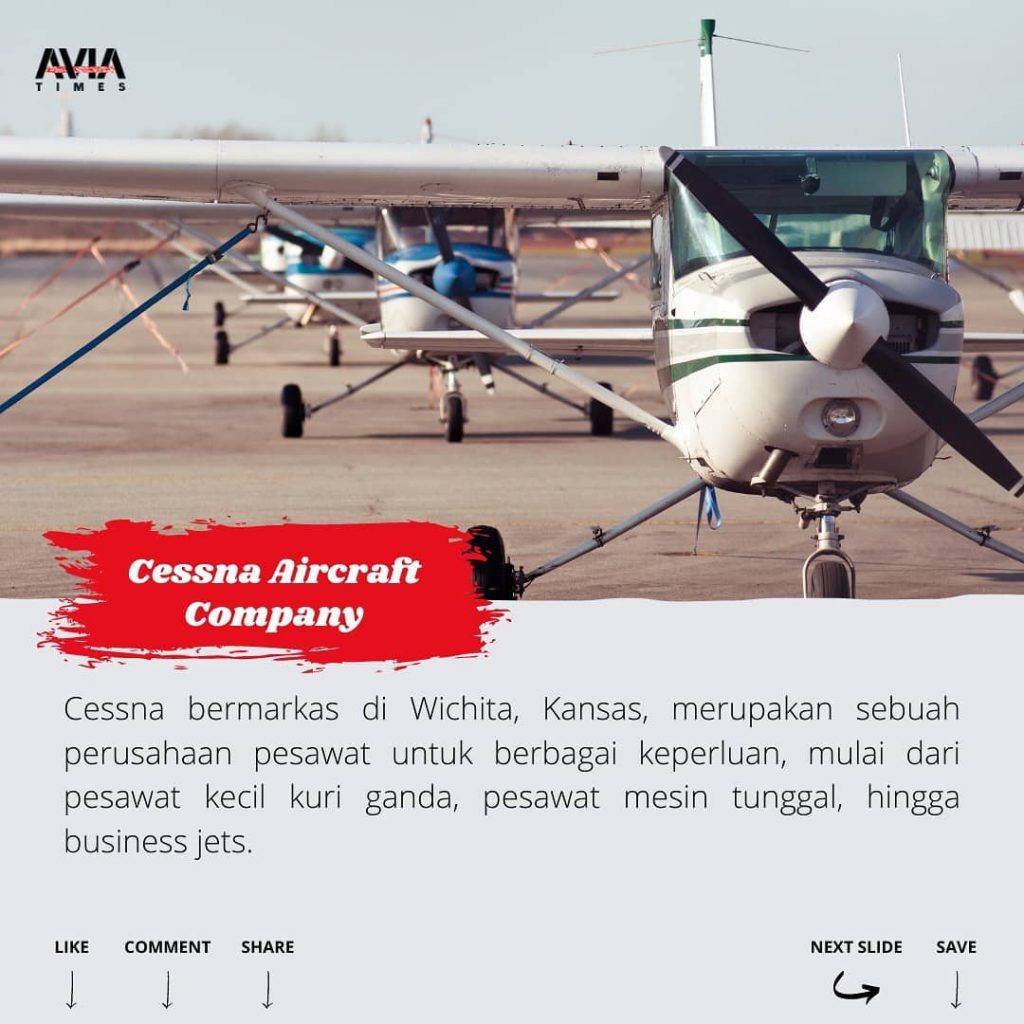 Berikut adalah sejarah singkat "Cessna", produsen pesawat untuk berbagai keperlu...