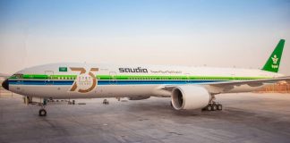 Setelah sebelumnya meluncurkan spesial livery terbaru yang menampilkan logo “75 … Setelah sebelumnya meluncurkan spesial livery terbaru yang menampilkan logo "75 ...