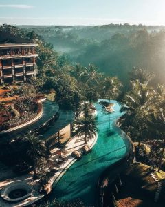 Chill in Bali’s longest infinity #pool at @padmaubud resort in #Ubud, #Bali wher...