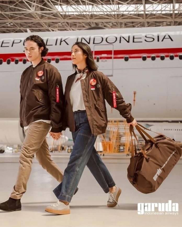 Dalam rangka menyambut 76 tahun kemerdekaan Indonesia, maskapai penerbangan nasi...