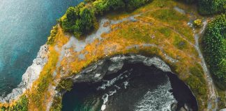 Feast your eyes on the mesmerizing waters of the #BrokenBeach Cliff, captured be… Feast your eyes on the mesmerizing waters of the #BrokenBeach Cliff, captured be...