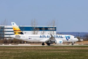 Maskapai Air Austral yang berbasis di La Réunion Island telah menerima pengirima...