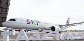 SKY Airline, maskapai berbiaya rendah yang berbasis di Chili telah menerima peng… SKY Airline, maskapai berbiaya rendah yang berbasis di Chili telah menerima peng...