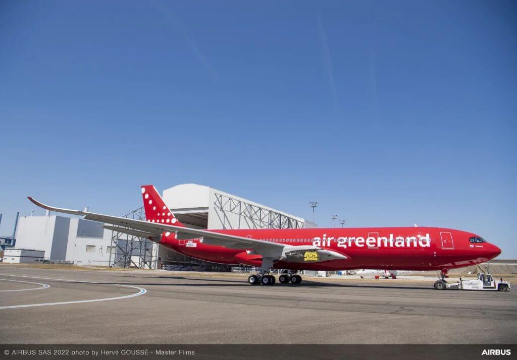 Berikut ini adalah penampakan pesawat Airbus A330-800 (Msn. 2020) pesanan Air Gr...