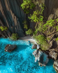 brings us to a picture-perfect beach on Coron Island in the Philippines!  This t...