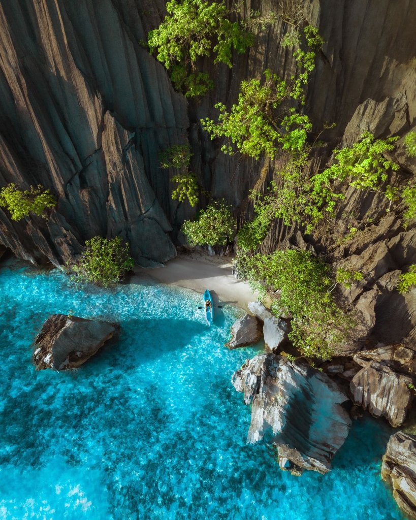 brings us to a picture-perfect beach on Coron Island in the Philippines!  This t...