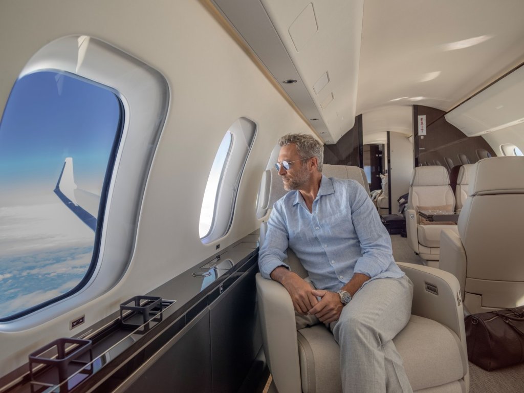 Bombardier’s Nuage seats are made to measure, going through the hands of over 30...